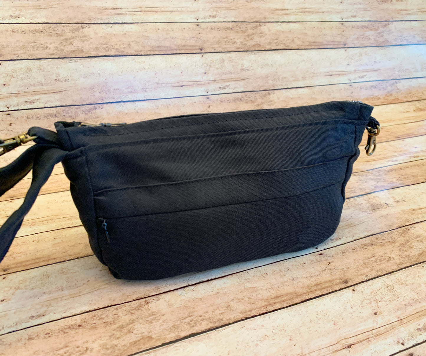 Solid Color Casual Wristlet