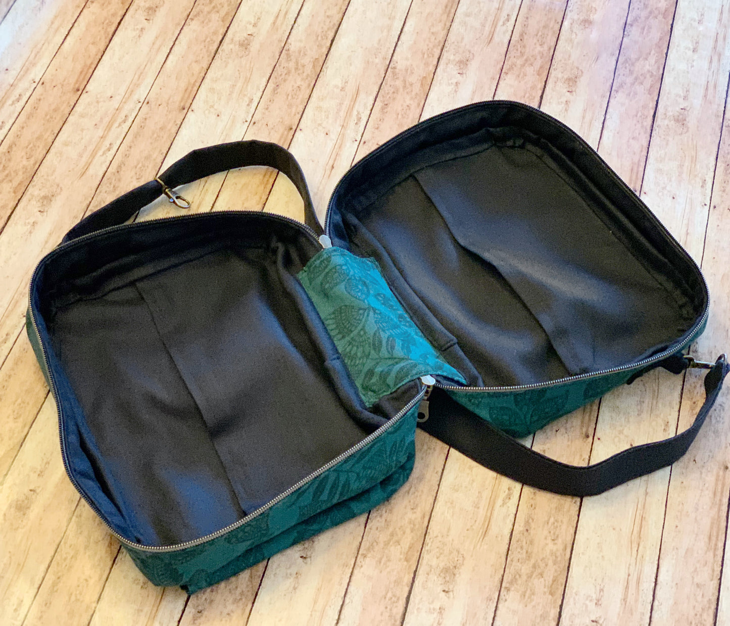 Ready to Ship | Green Foliage Bible Bag