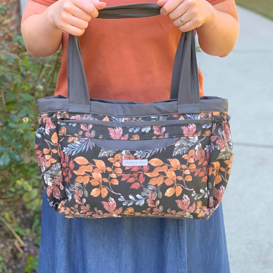 Autumn Leaves Mini Everything Tote