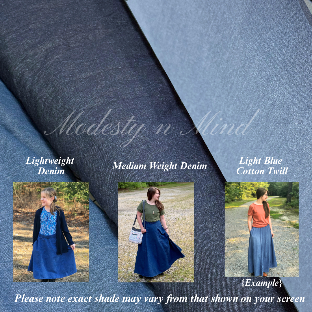 Maxi Length Evelyn Style Skirt