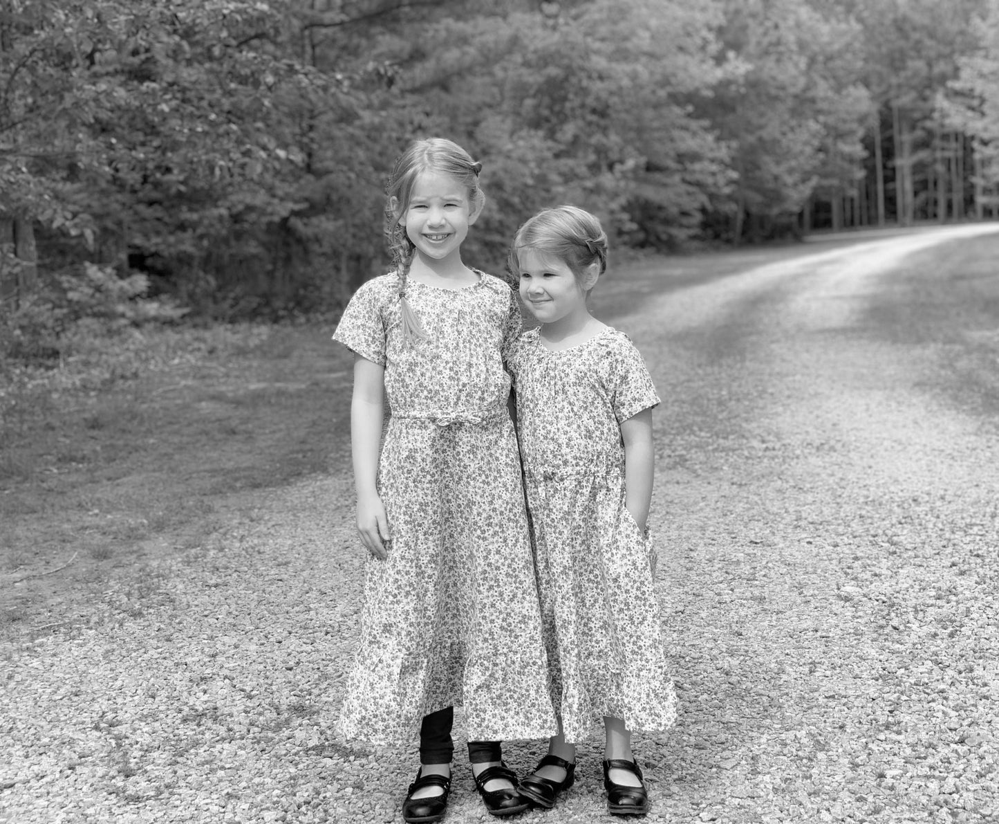 Girls’ Denim Modern Prairie Style Dress
