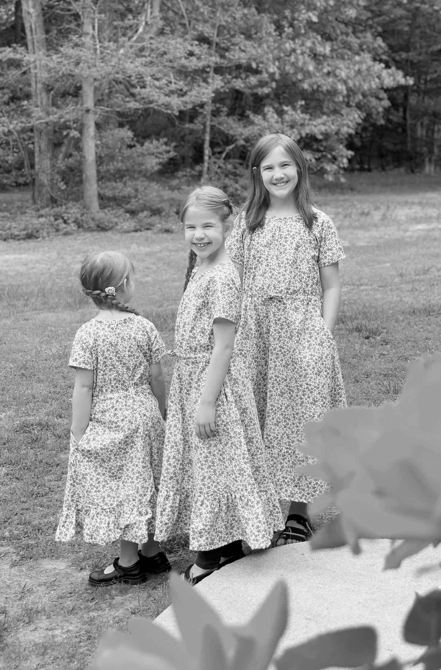 Girls’ Denim Modern Prairie Style Dress