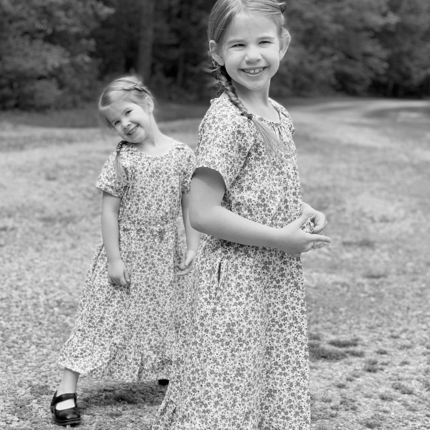 Girls’ Denim Modern Prairie Style Dress