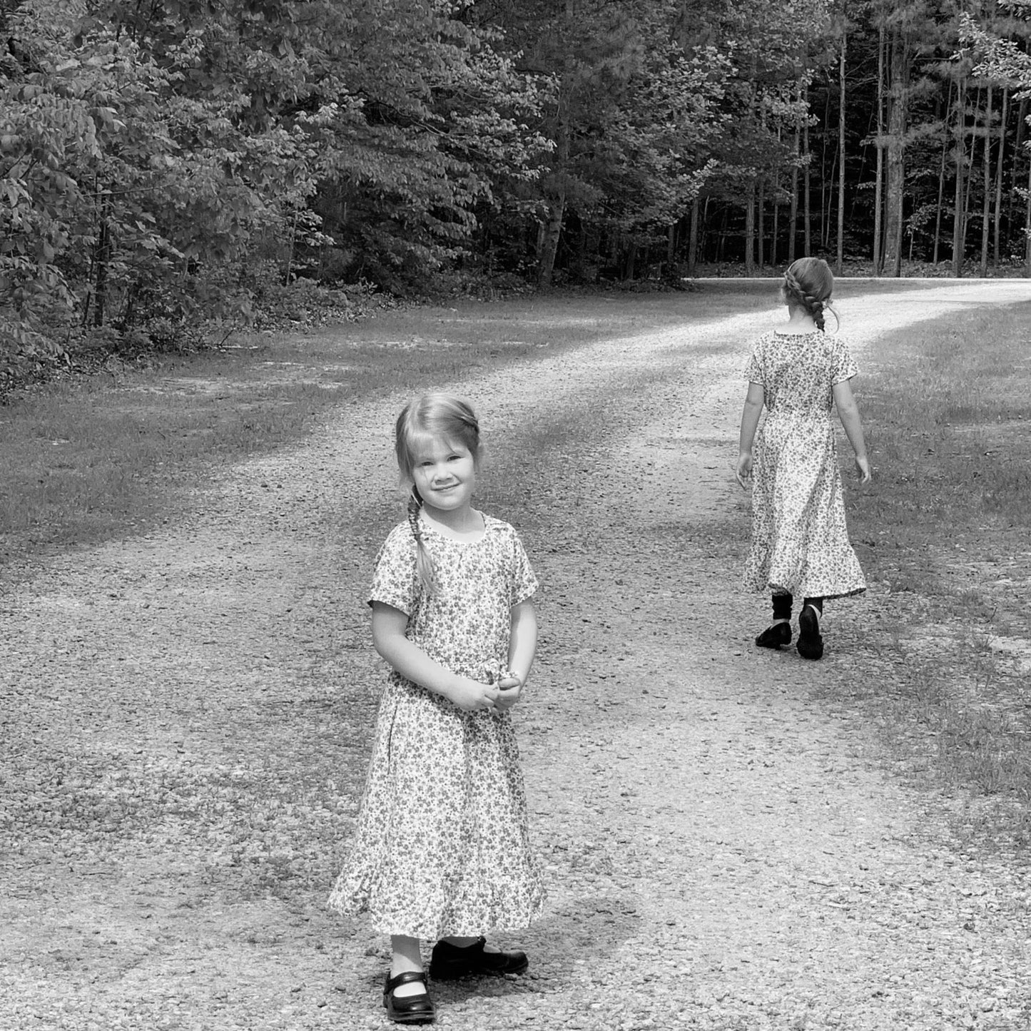 Girls’ Denim Modern Prairie Style Dress