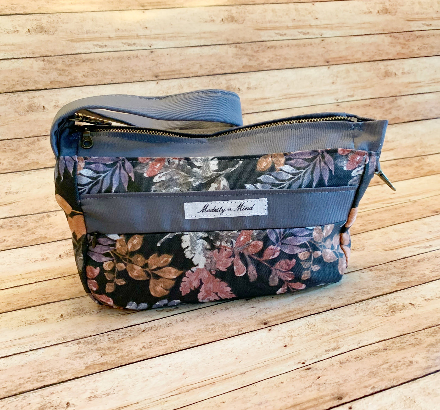 Autumn Leaves Casual Bag + Wristlet Set