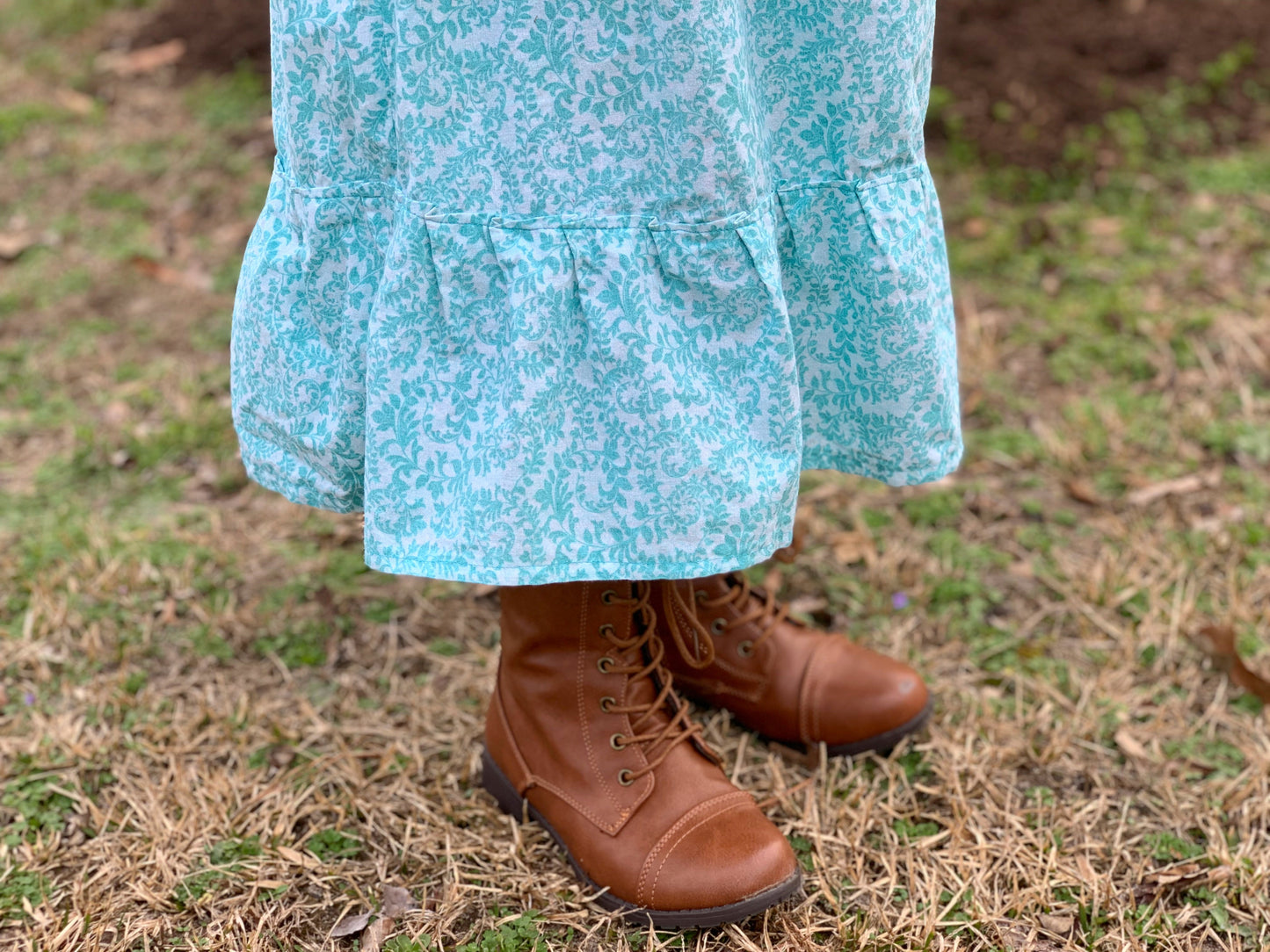 Girls’ Cotton Modern Prairie Style Dress