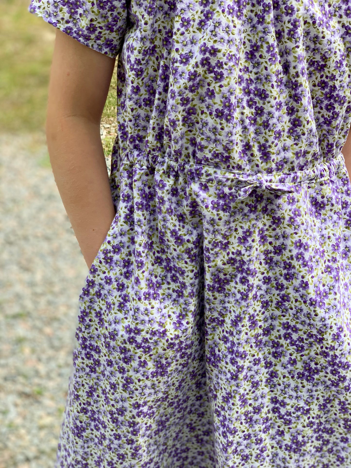 Girls’ Floral Modern Prairie Style Dress