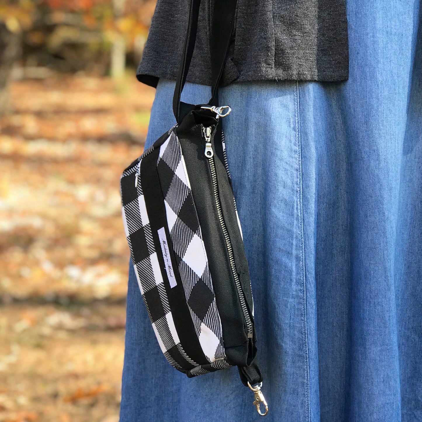 Buffalo Plaid Casual Wristlet