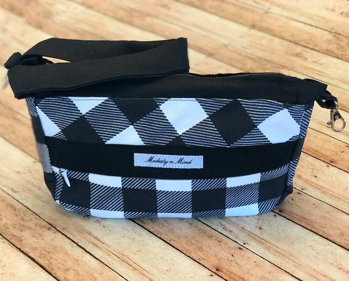 Buffalo Plaid Casual Wristlet