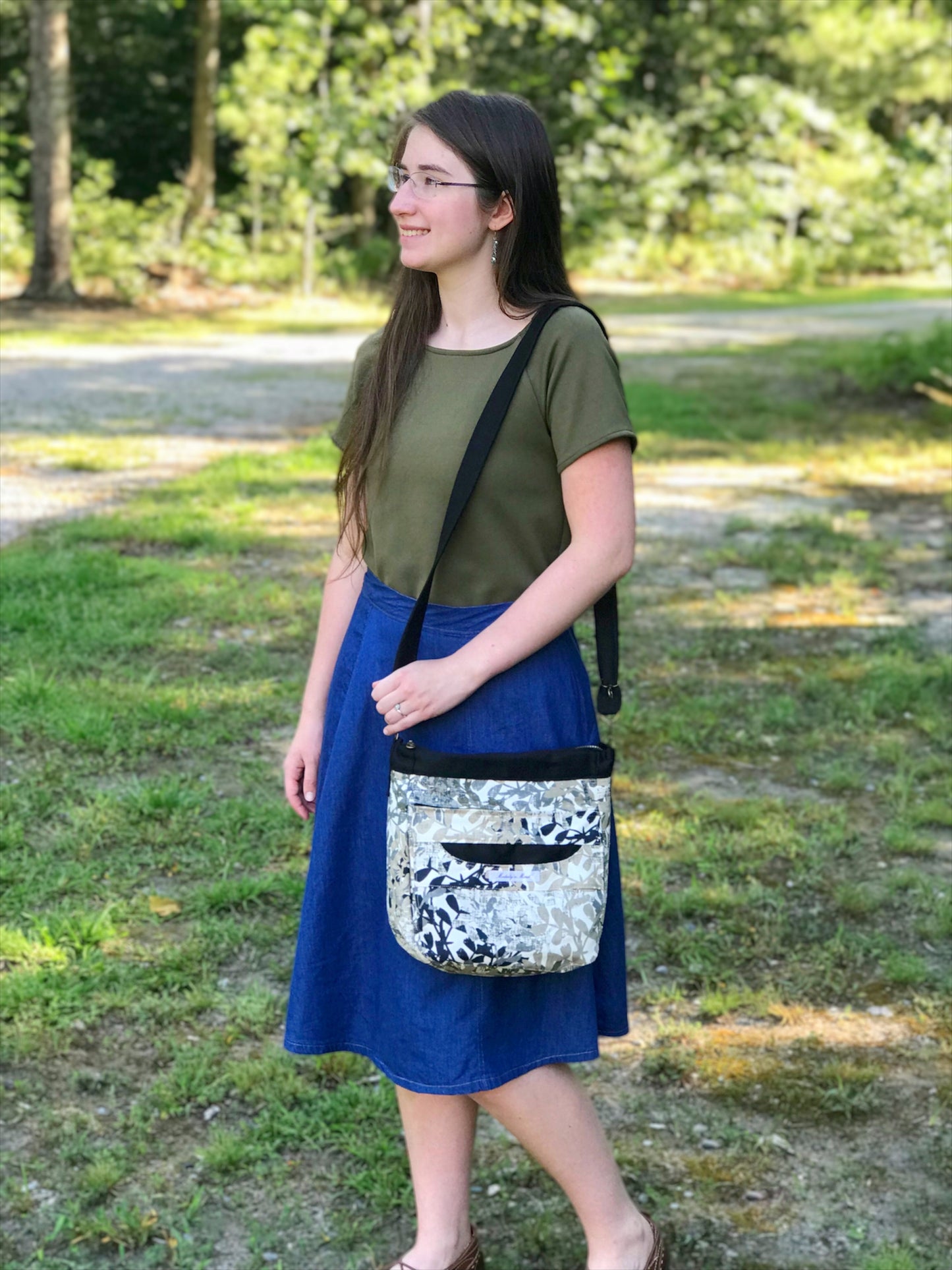 Midi Length Evelyn Style Skirt