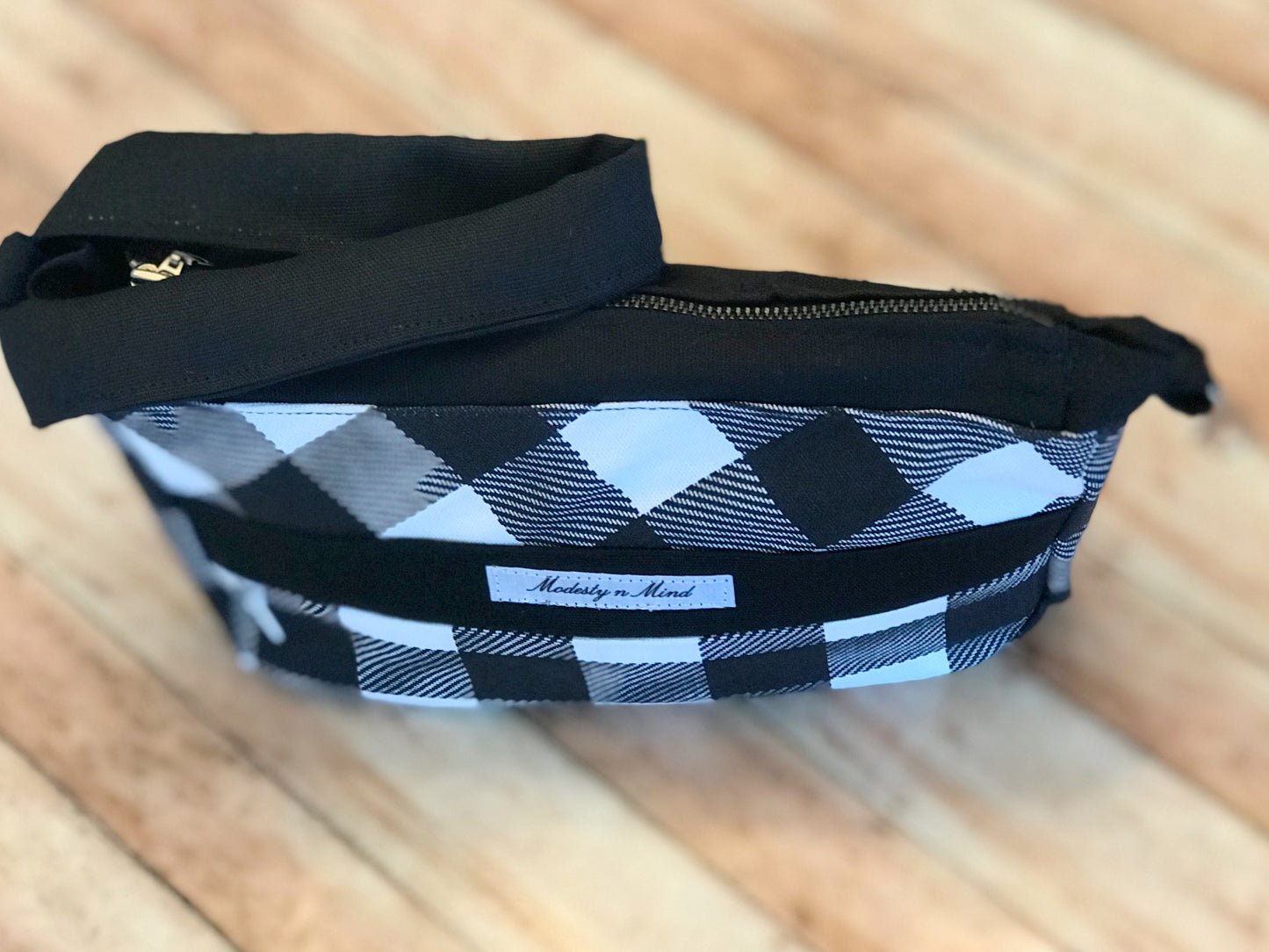 Buffalo Plaid Casual Wristlet
