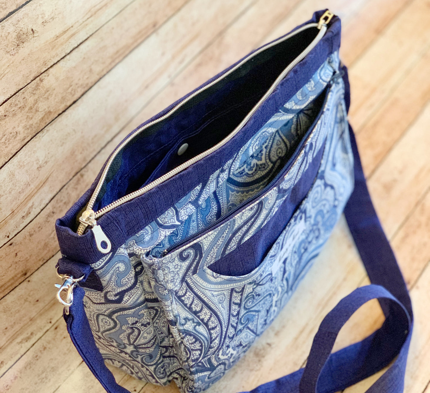 Blue Everyday Crossbody