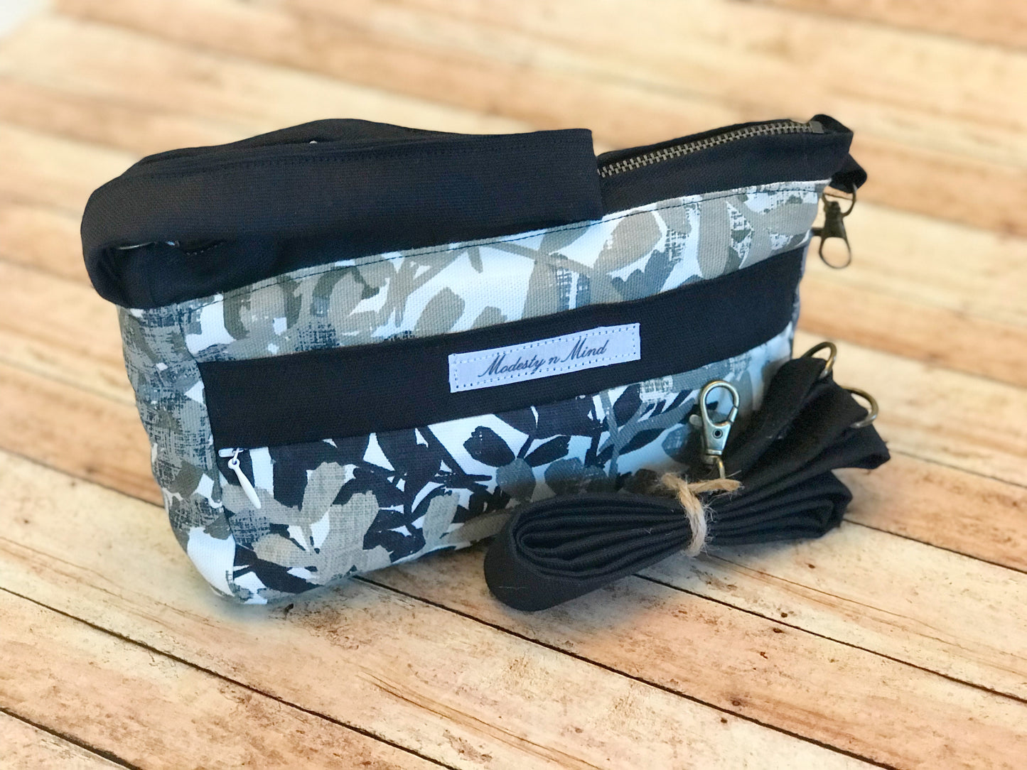 Neutral Casual Wristlet