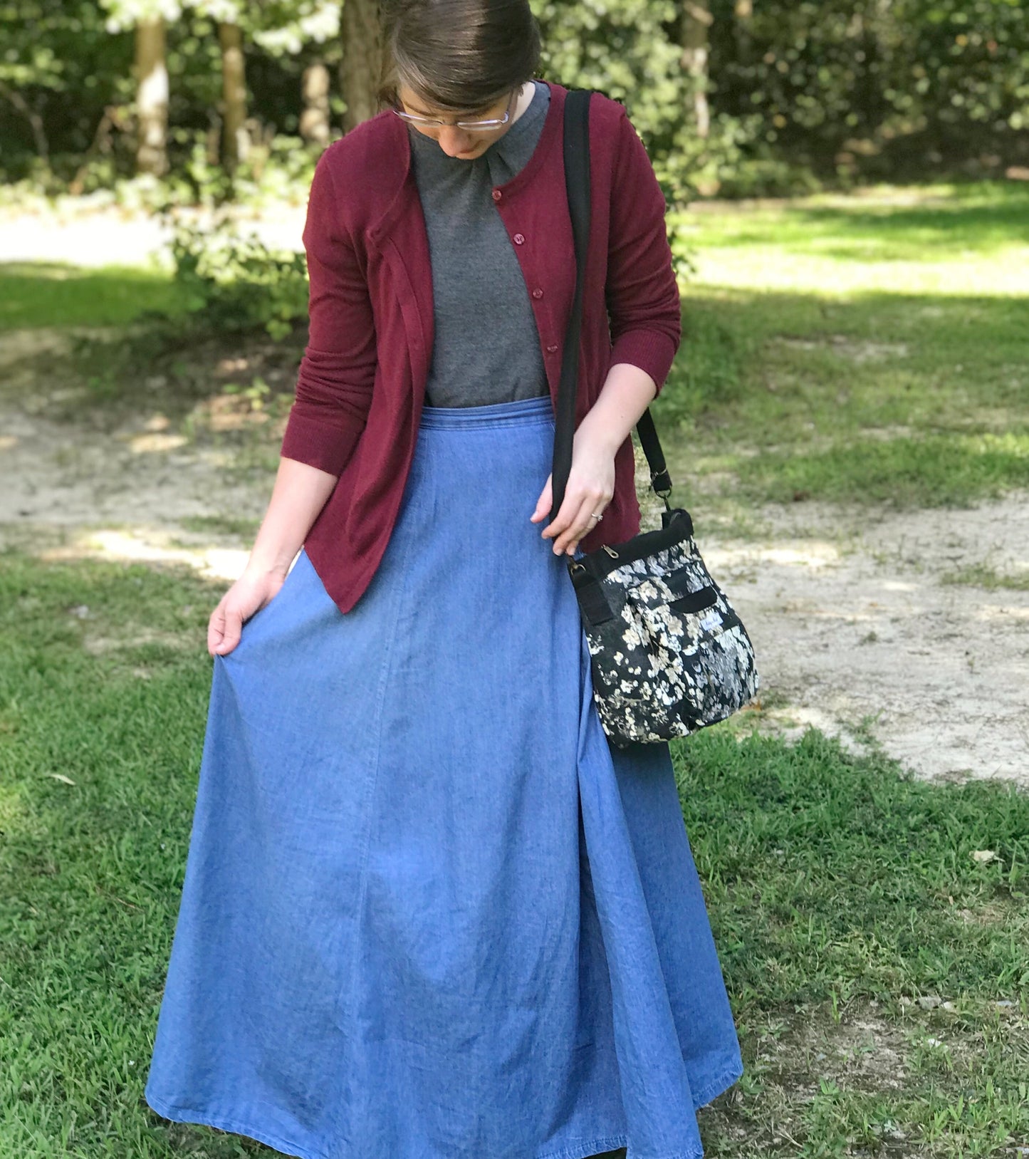 Maxi Length Evelyn Style Skirt