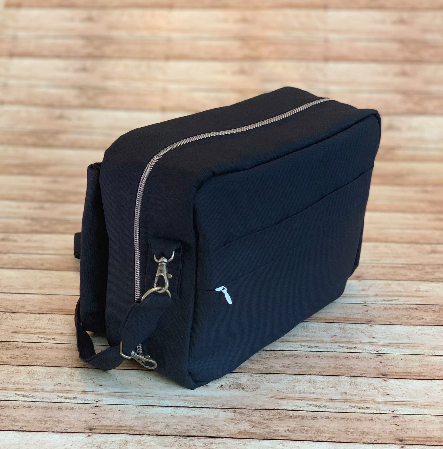 Solid Black Bible Bag