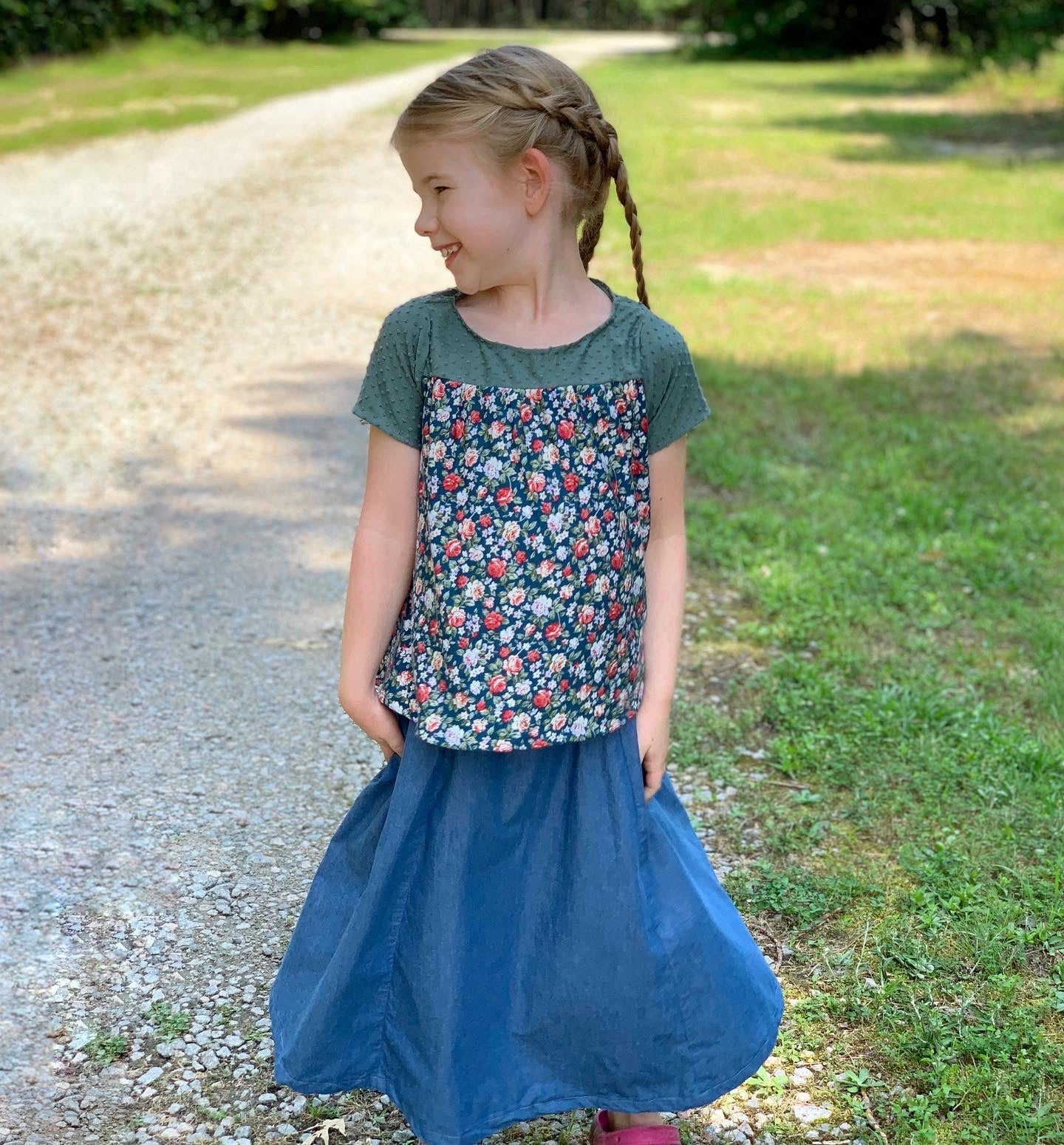 Girls' Evelyn Style Skirt
