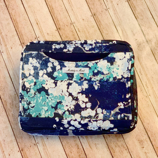 Blue Floral Bible Cover