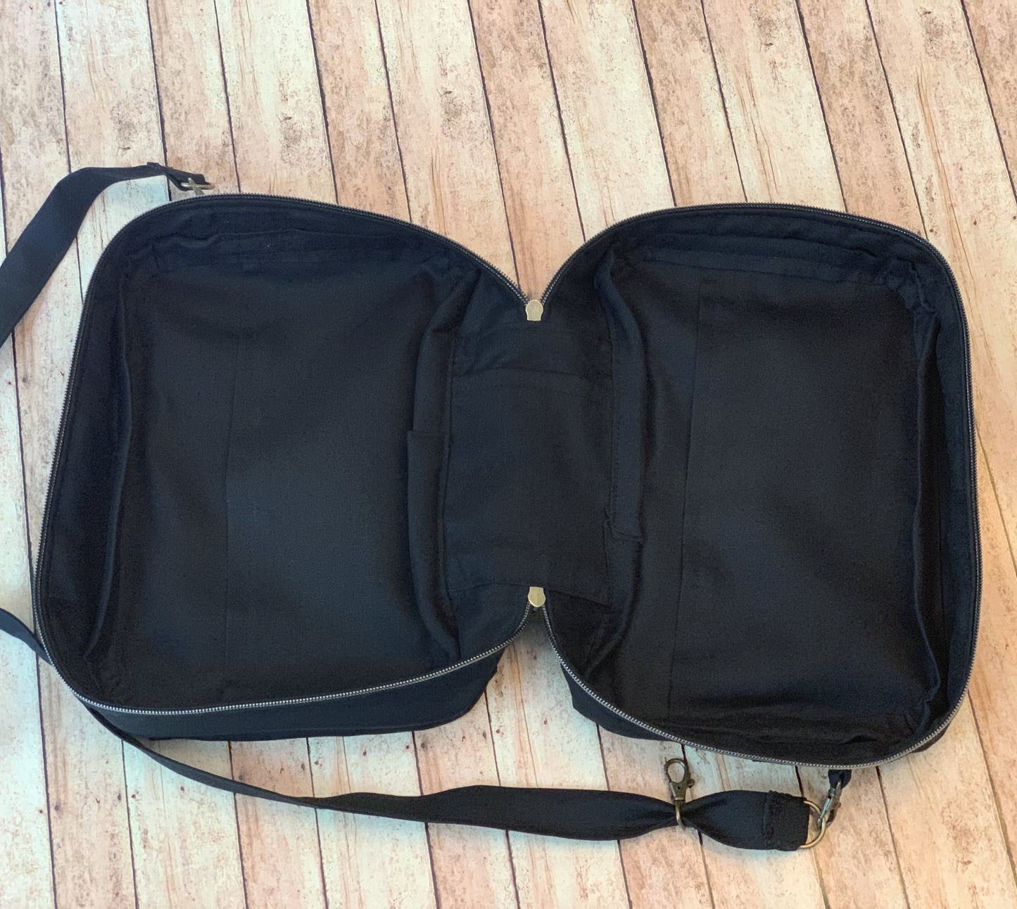 Solid Black Bible Bag