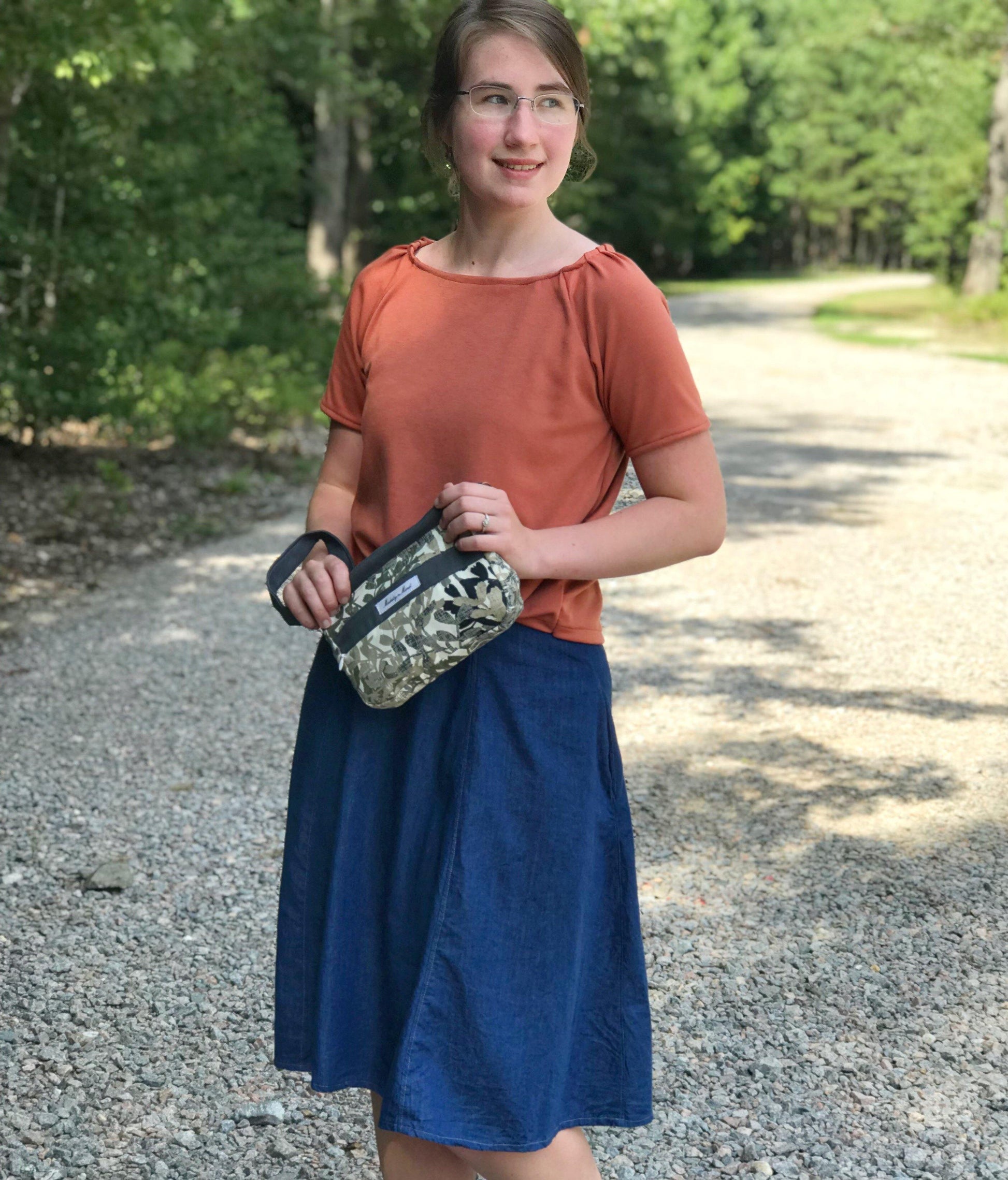 Neutrals Casual Wristlet-Modesty n Mind-Ready to Ship,Wristlets