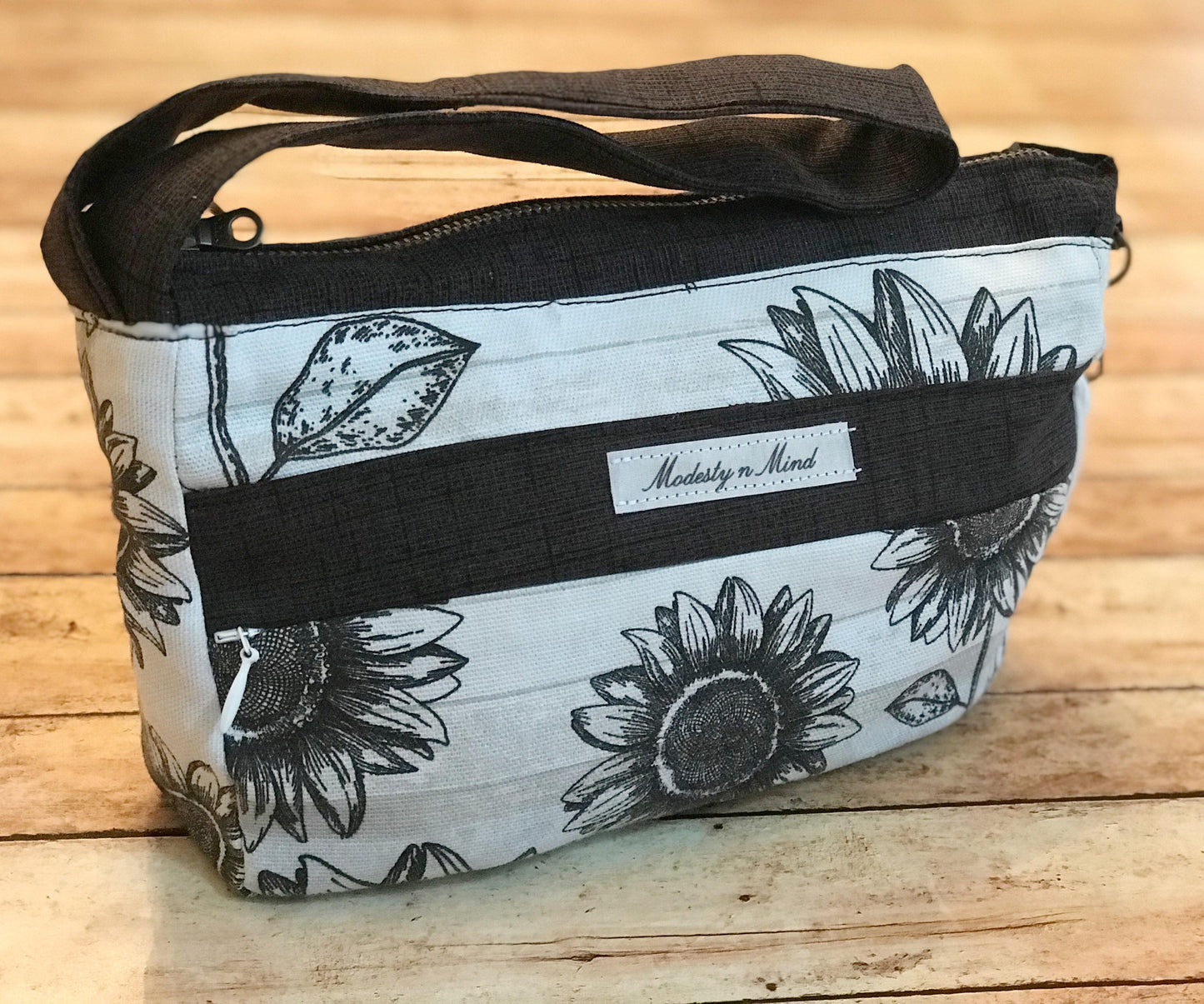 Sunflower Casual Wristlet-Modesty n Mind-Ready to Ship,Wristlets