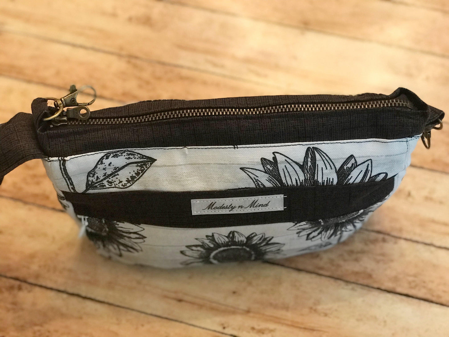 Sunflower Casual Wristlet-Modesty n Mind-Ready to Ship,Wristlets