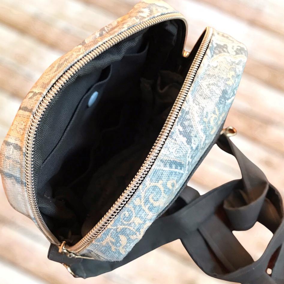 Teal & Gray Simple Crossbody-Modesty n Mind-Purses,Ready to Ship