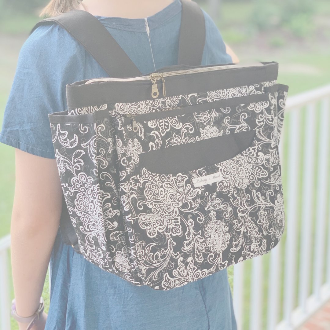 Pocket-Filled Purses Practical for Everyday Use, Sewn in Virginia USA