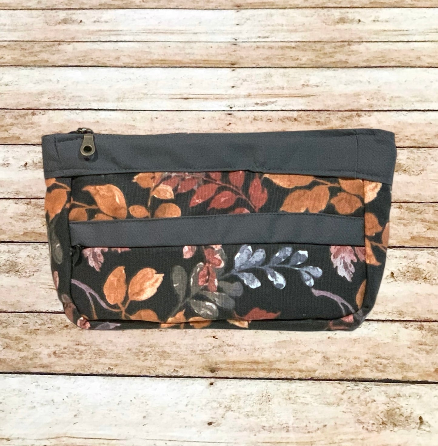 Autumn Leaves Mini Wristlet Wallet