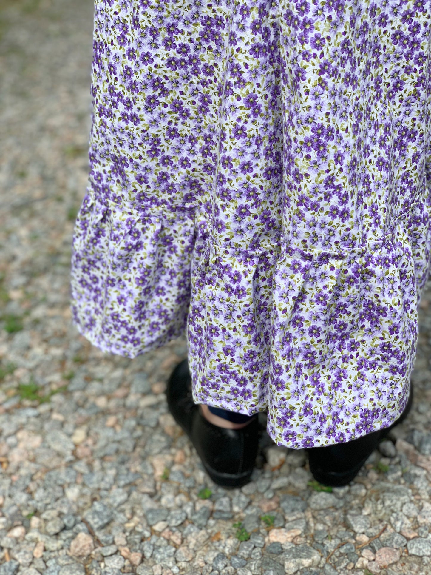 Girls’ Floral Modern Prairie Style Dress