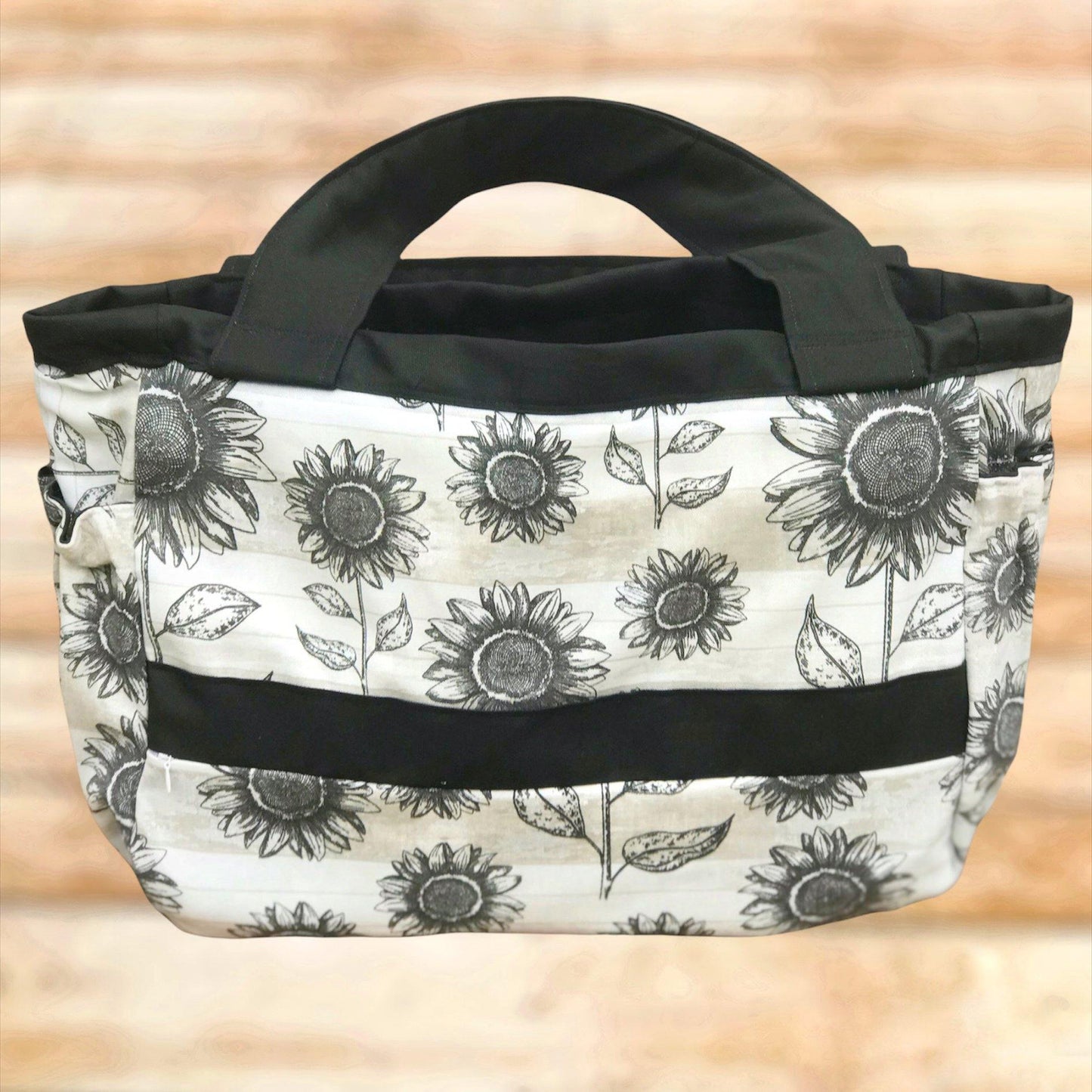 Sunflower Everything Tote-Modesty n Mind-Made to Order,Tote Bags